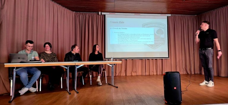 Infoveranstaltung der Wanderfreunde